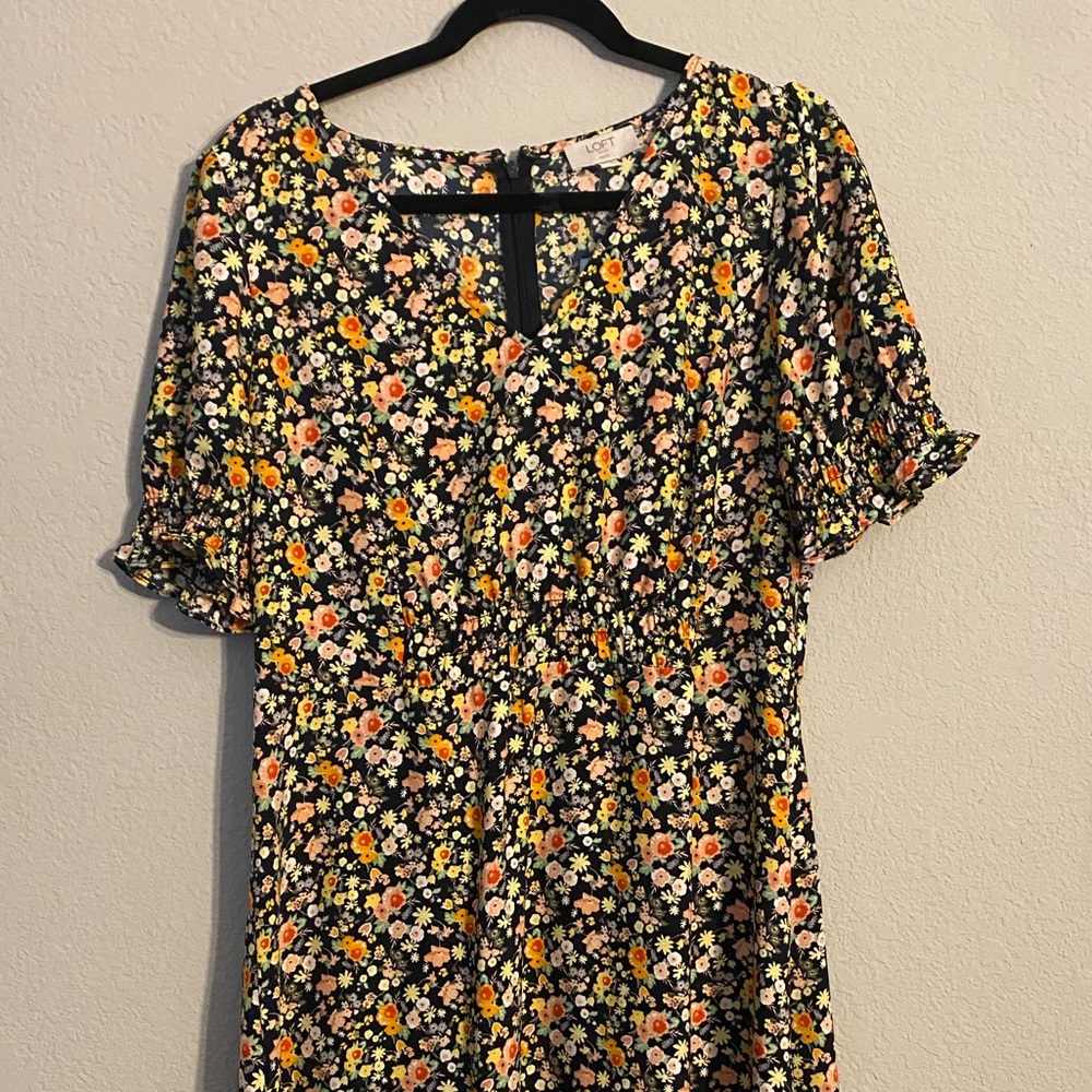 Loft floral dress